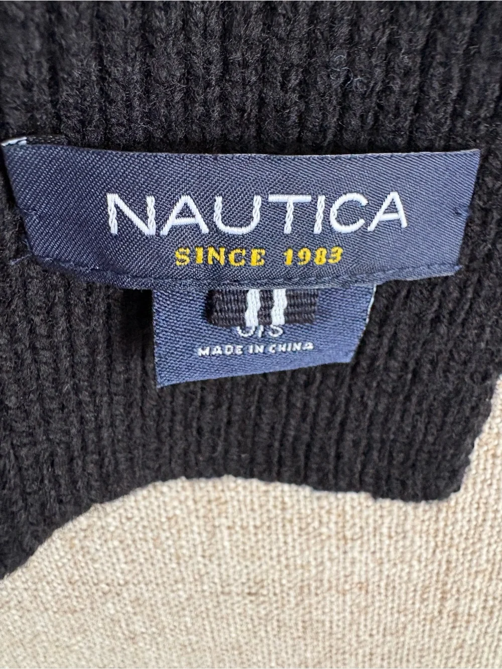 Nautica warm ribbed